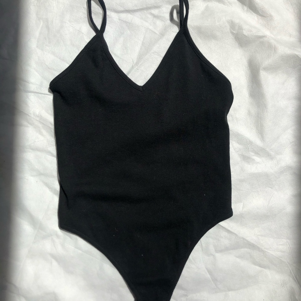 BP Black Bodysuit Tank Sz S